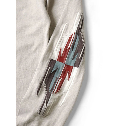 Kapital Ortega Jersey Half Zip Long T
