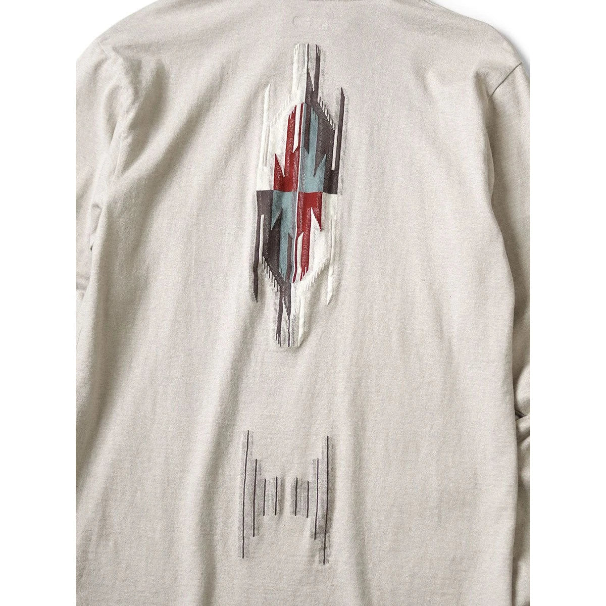 Kapital Ortega Jersey Half Zip Long T