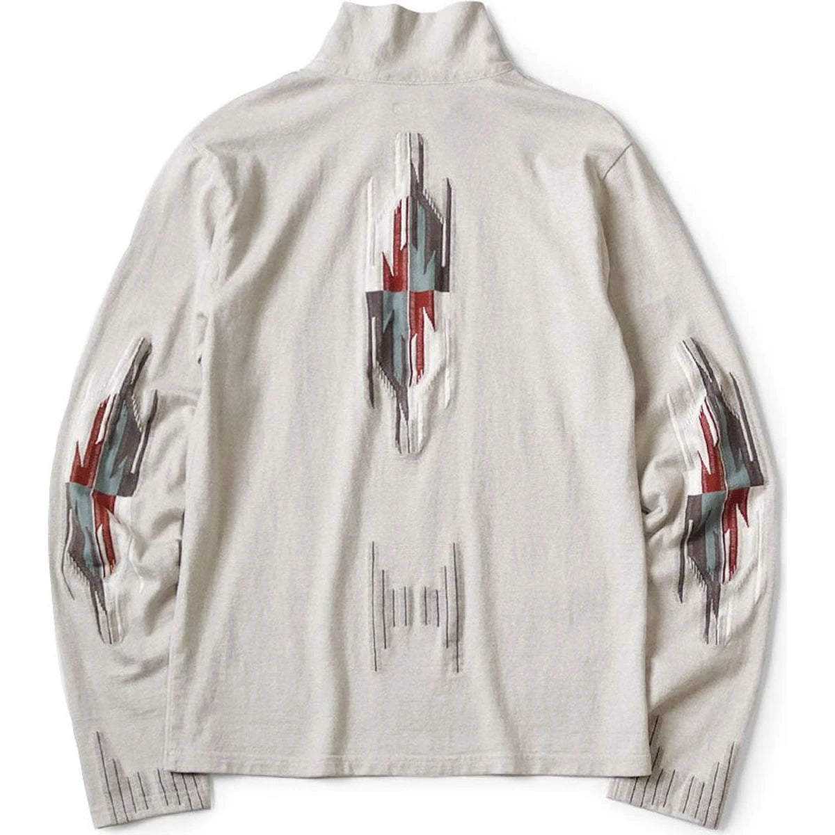 Kapital Ortega Jersey Half Zip Long T