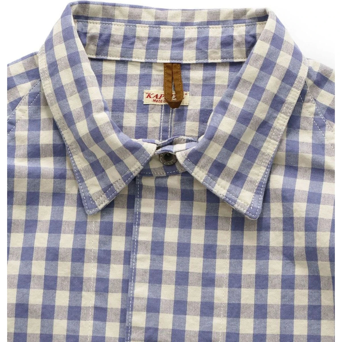 Kapital Oxford Gingham Cactus Coveralls