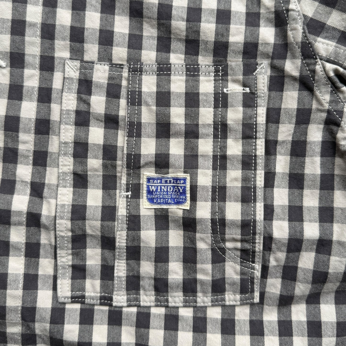 Kapital Oxford Gingham Cactus Coverall