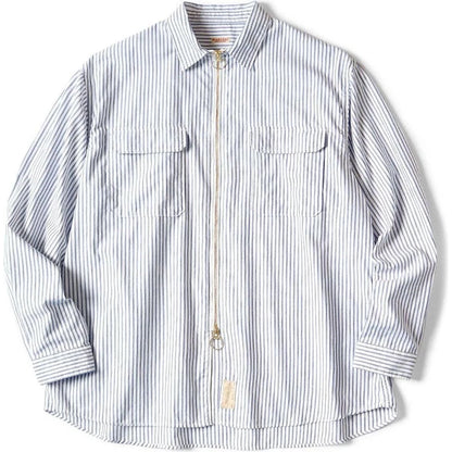 Kapital Oxford Stripe Drizzler Work Shirt