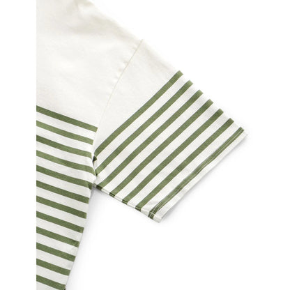 Kapital Panel Border Jersey Box Tee (Peckish Rainbowy Print)