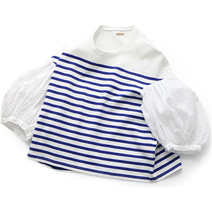 Kapital Panel Border Jersey Buffan T-Shirt