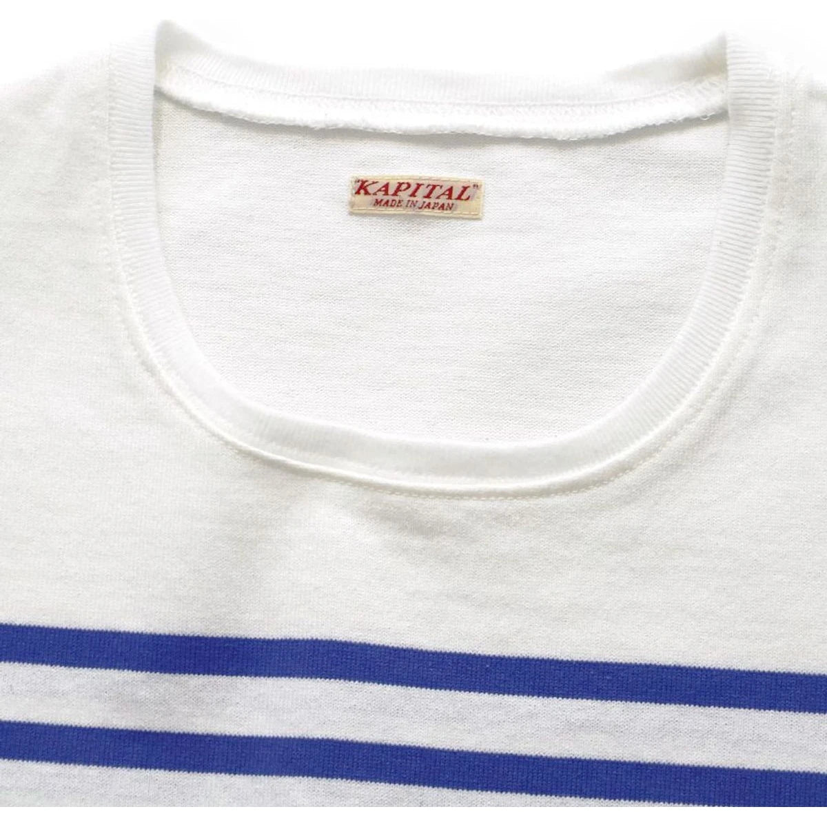 Kapital Panel Border Jersey Buffan T-Shirt