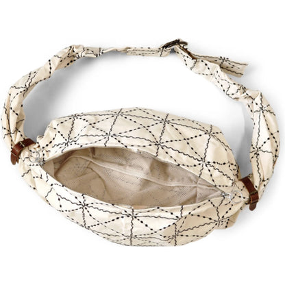 Kapital Paraffin Cloth Folk-Dojo Embroidered Snufkin Bag
