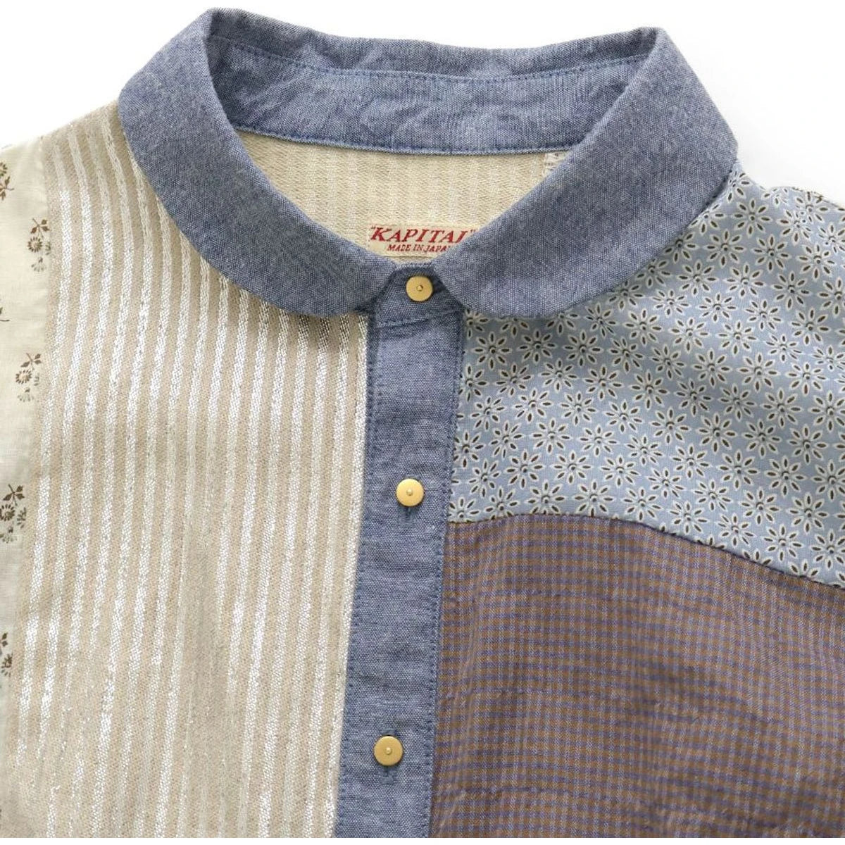 Kapital Patchwork A Cappella Blouse