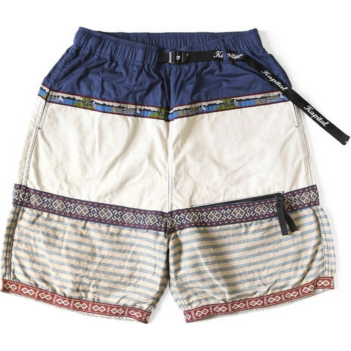 Kapital Patchwork Eco Baka Shorts 2025