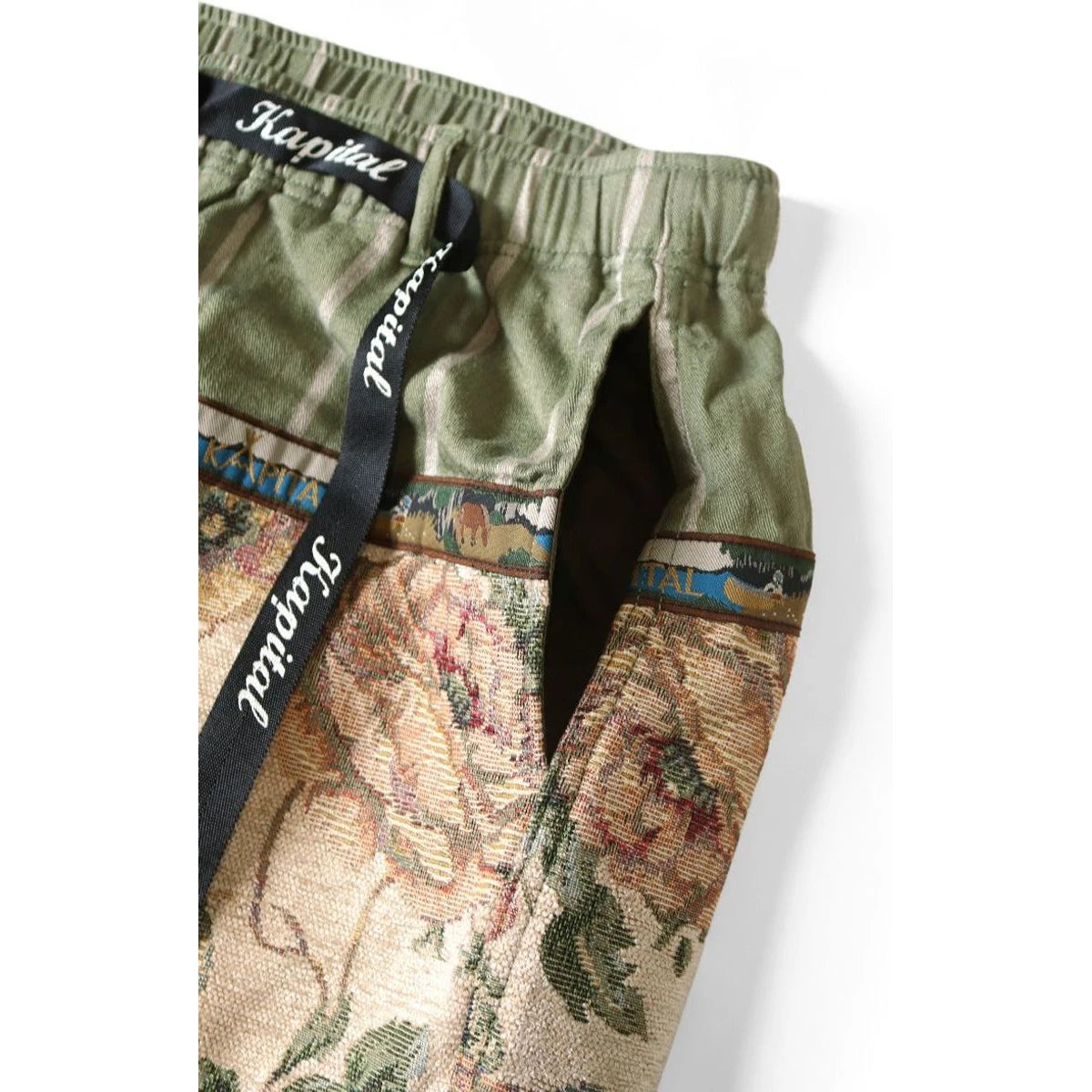 Kapital Patchwork Eco Baka Shorts 2025