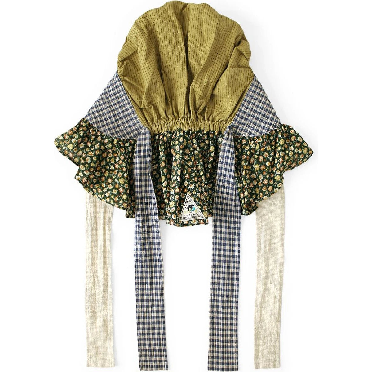 Kapital Patchwork Farmy Frilled Hat