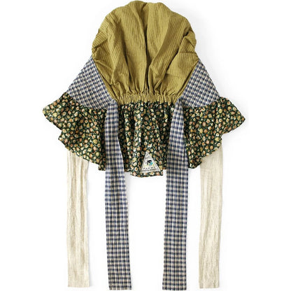 Kapital Patchwork Farmy Frilled Hat