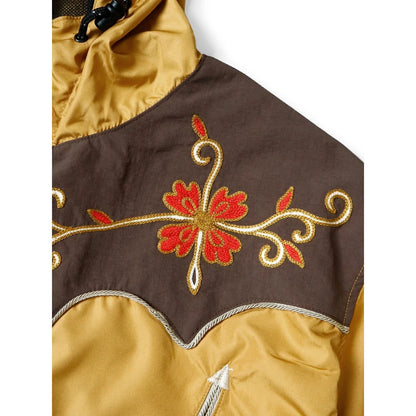 Kapital Poly Taffeta 2Tone Tennessee Cactus Flower Parka
