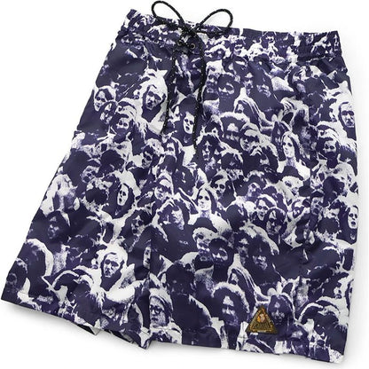 Kapital Poly Taffeta Festival Print Swimsuit