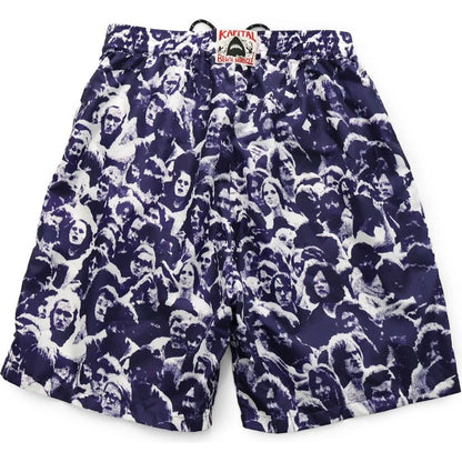 Kapital Poly Taffeta Festival Print Swimsuit