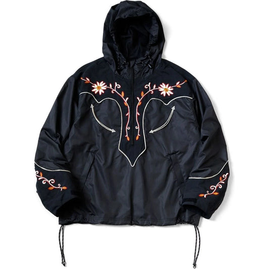 Kapital Poly Taffeta Tennessee Cornflower Parka