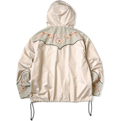 Kapital Poly Taffeta Tennessee Cornflower Parka