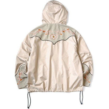 Kapital Poly Taffeta Tennessee Cornflower Parka