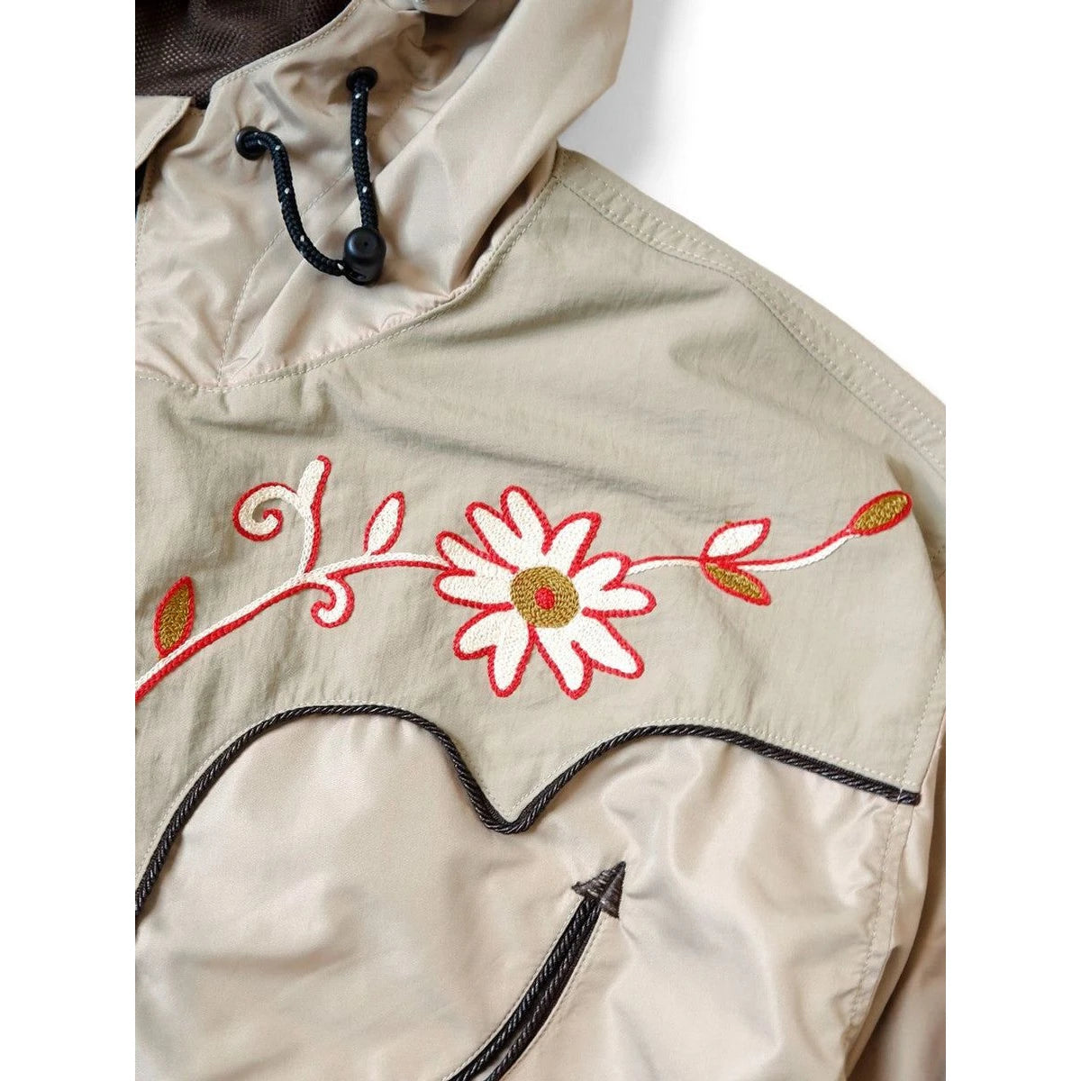 Kapital Poly Taffeta Tennessee Cornflower Parka