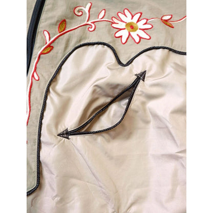 Kapital Poly Taffeta Tennessee Cornflower Parka