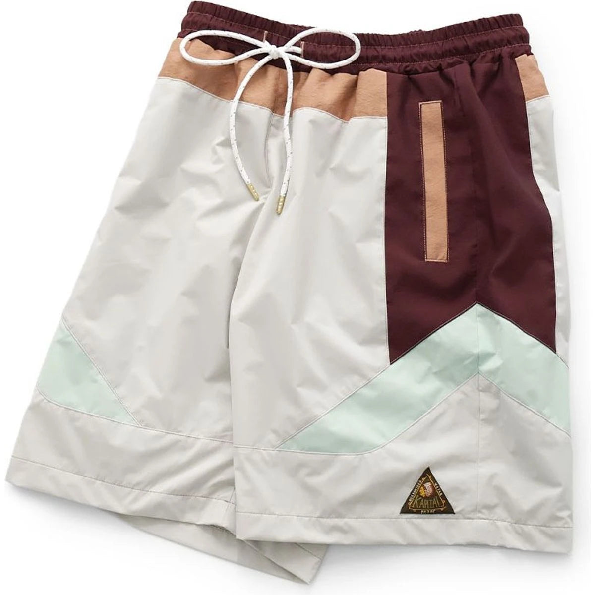 Kapital Poly Taffeta Shaka Swimwear