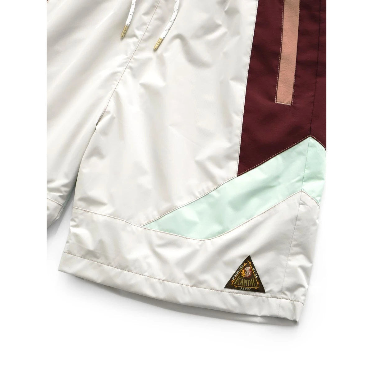 Kapital Poly Taffeta Shaka Swimwear