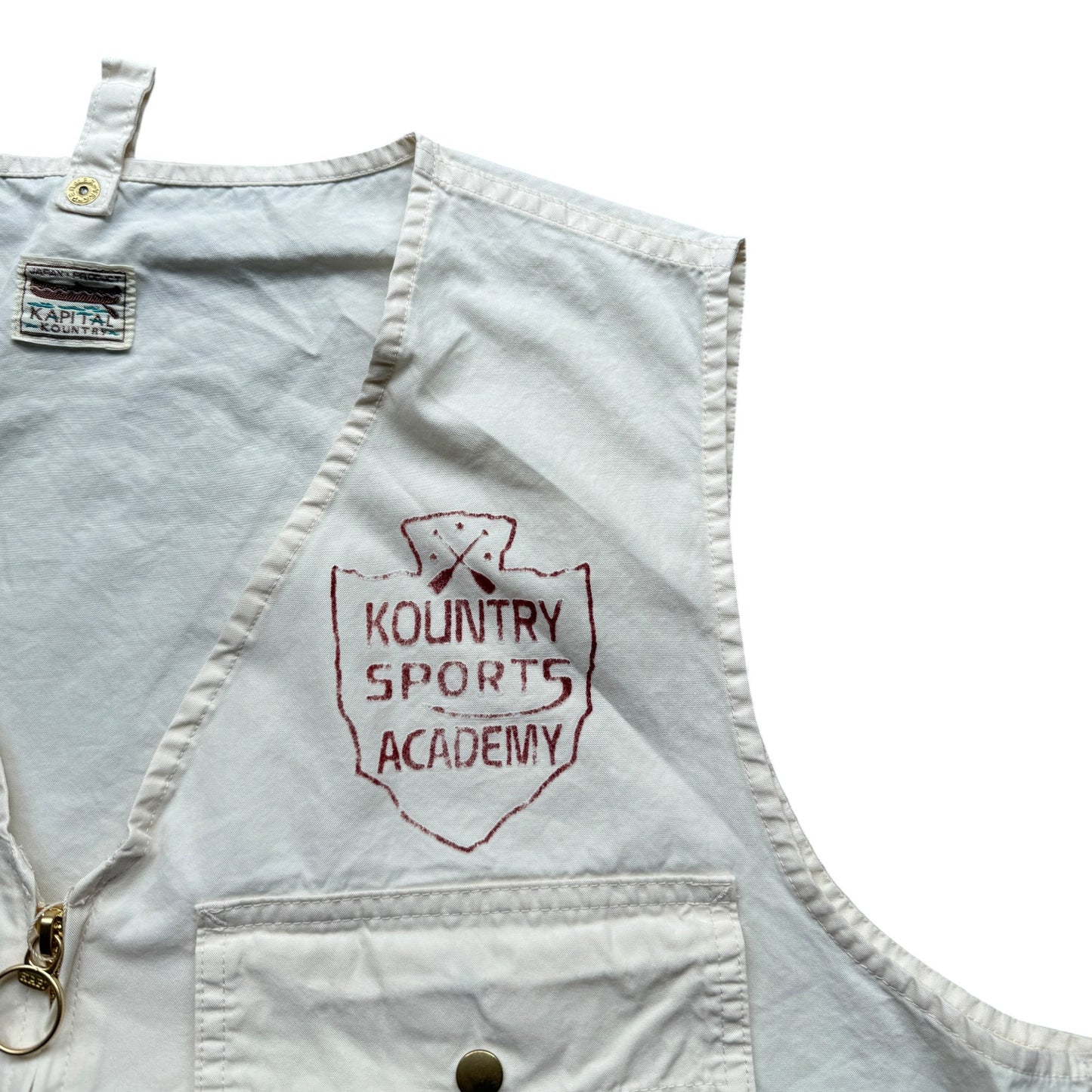 Kapital Poplin Fishing Vest