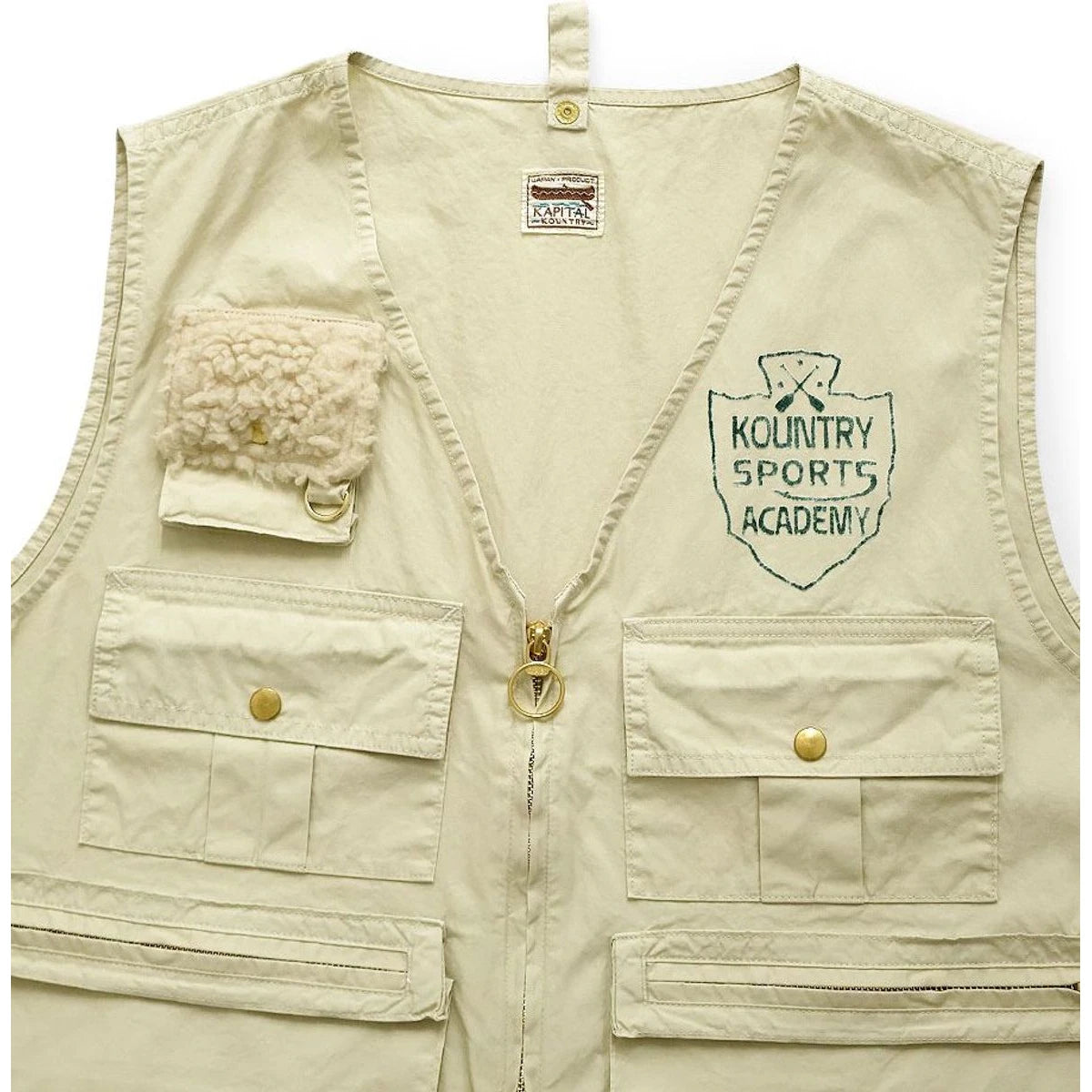 Kapital Poplin Fishing Vest