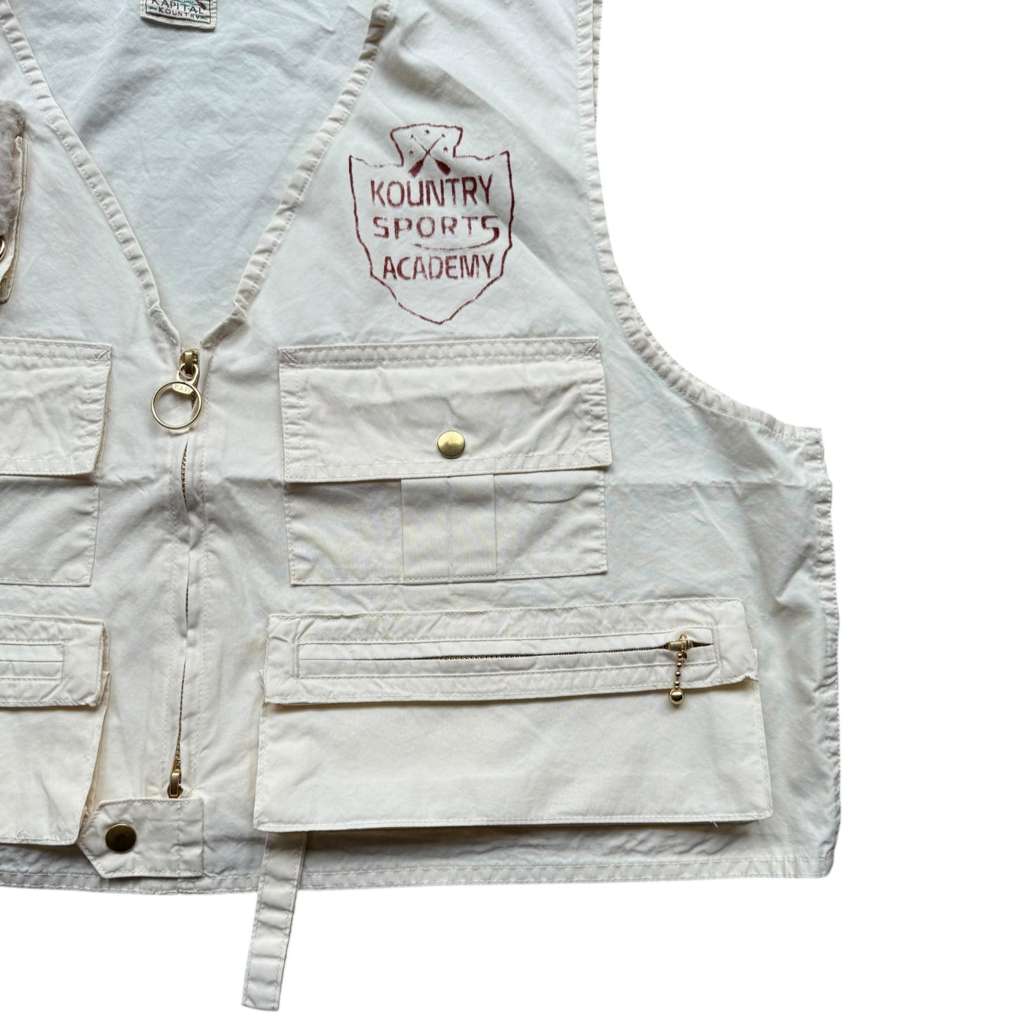 Kapital Poplin Fishing Vest