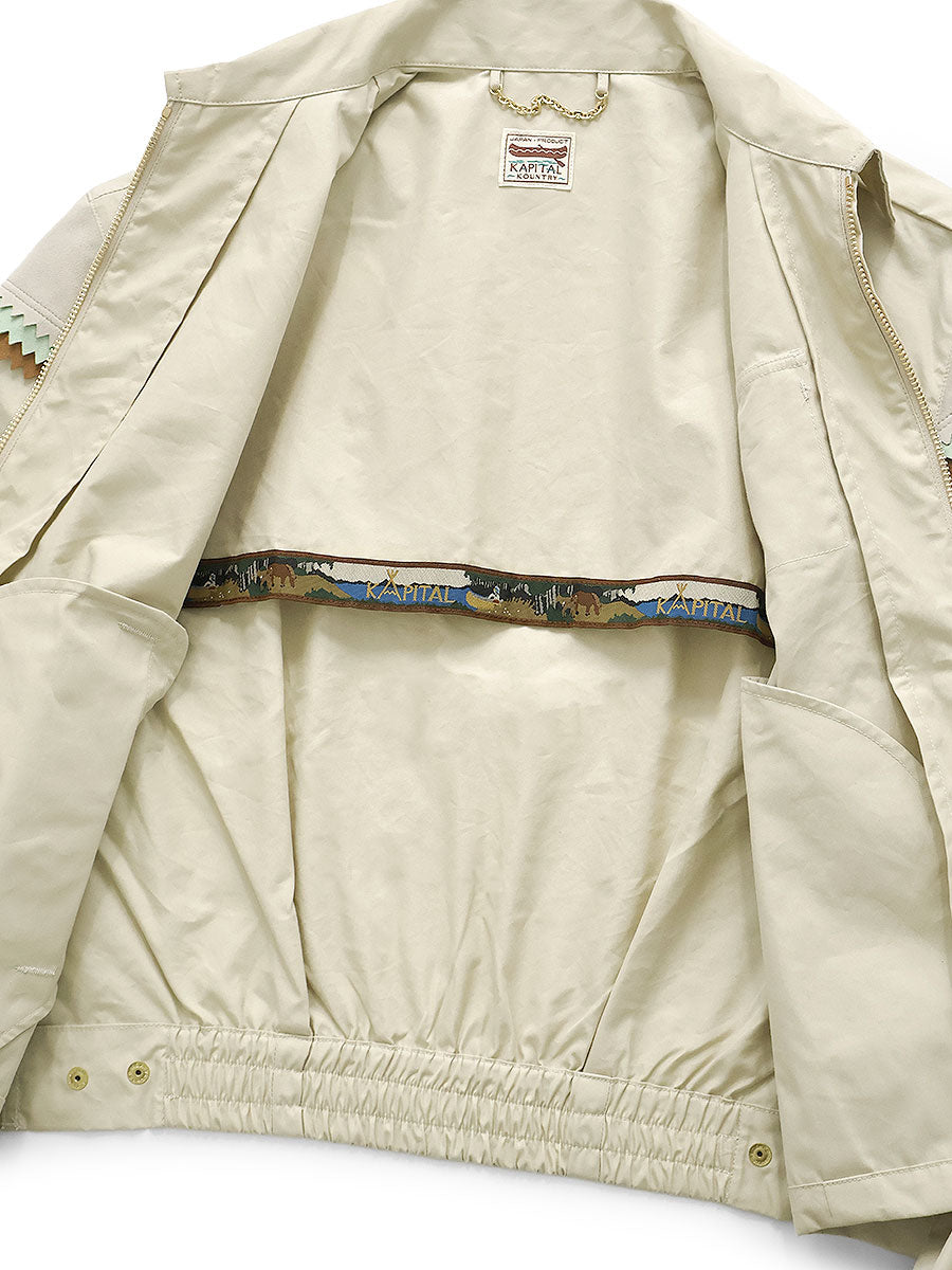 Kapital Poplin Paw Waw Drizzler Jacket