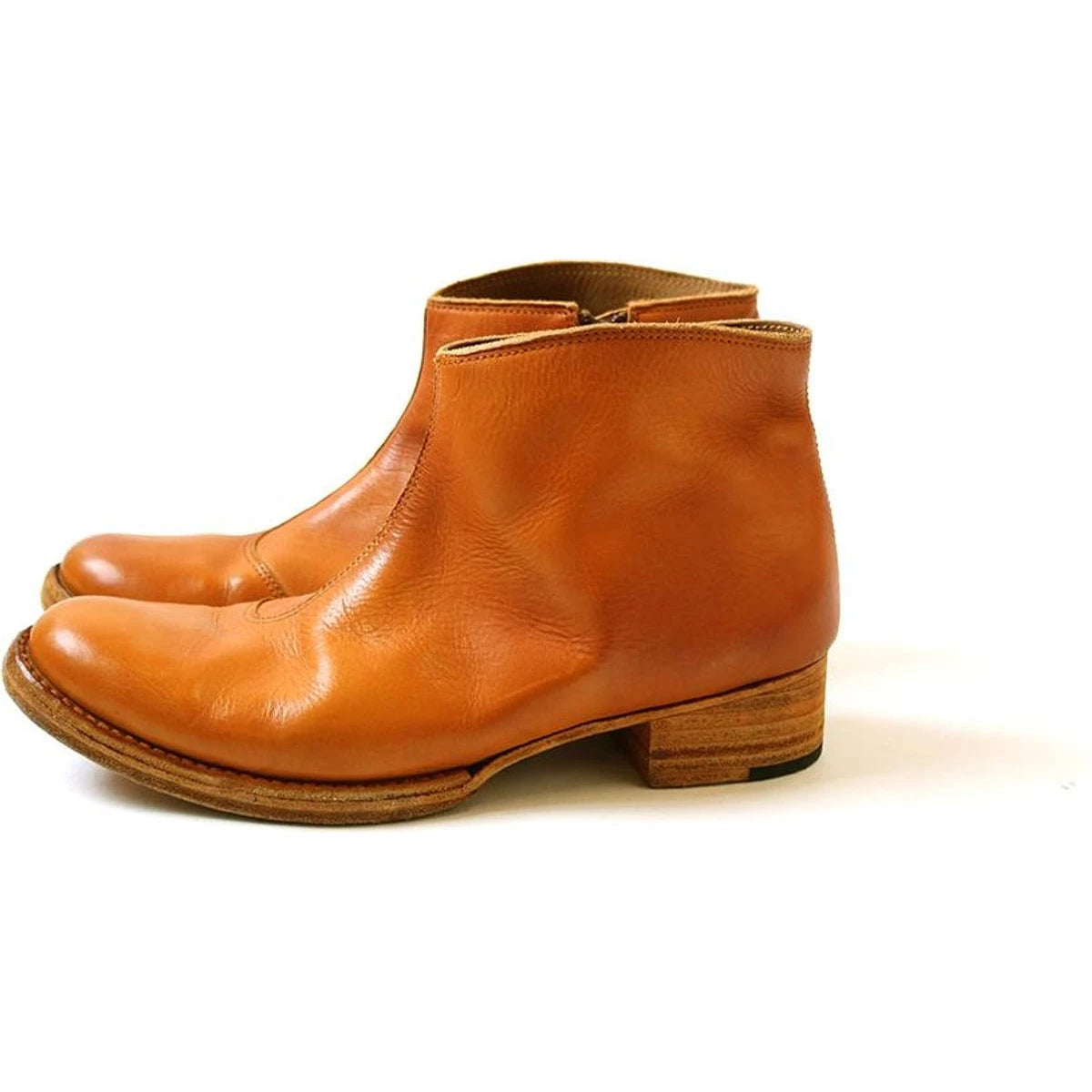 Kapital Post Dyed Leather Short Boots