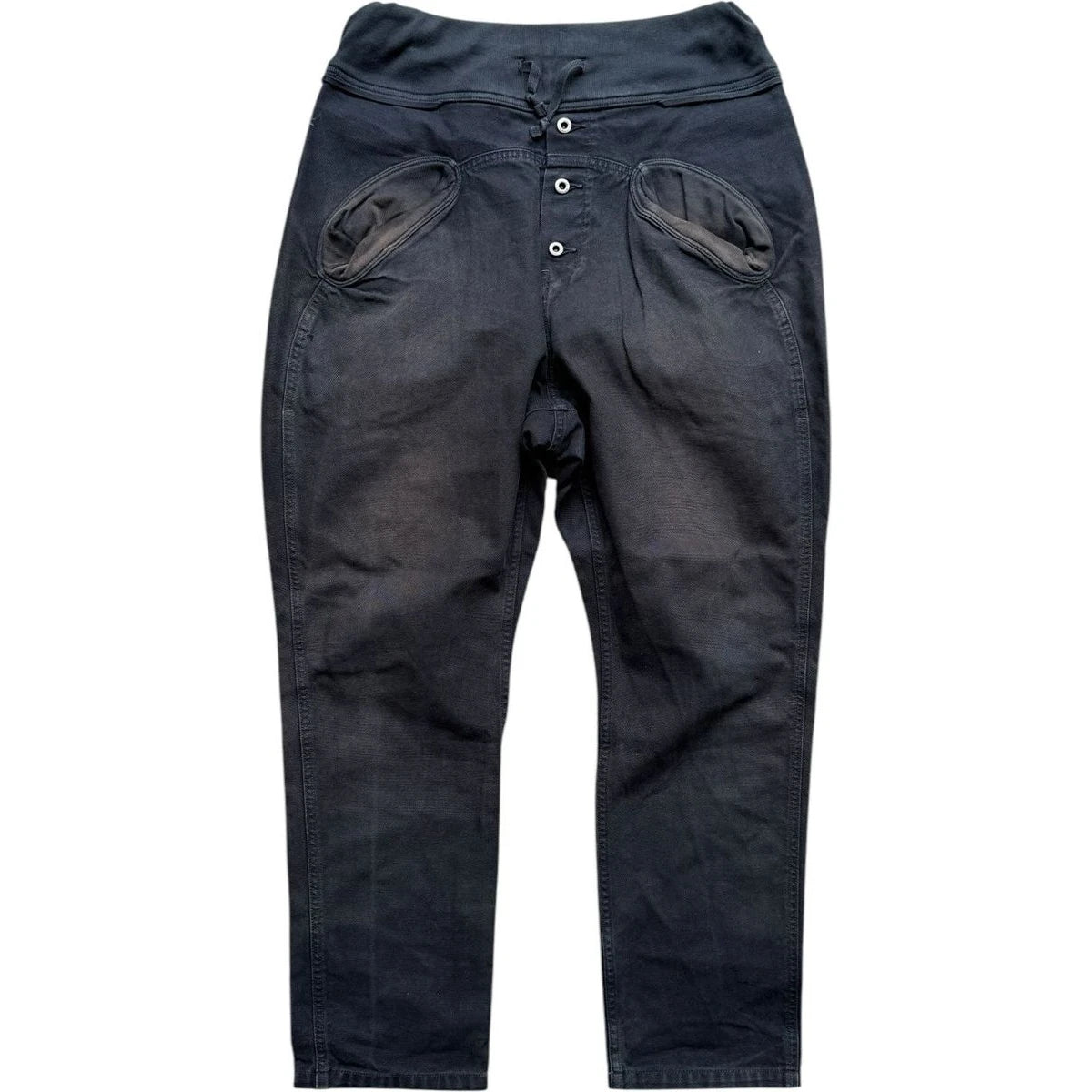 Kapital Post-Dyed Thin Canvas Sarouel Nouvelle Pants