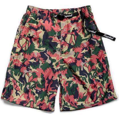 Kapital Quick-Drying Taffeta Piece Camo Easy Shorts