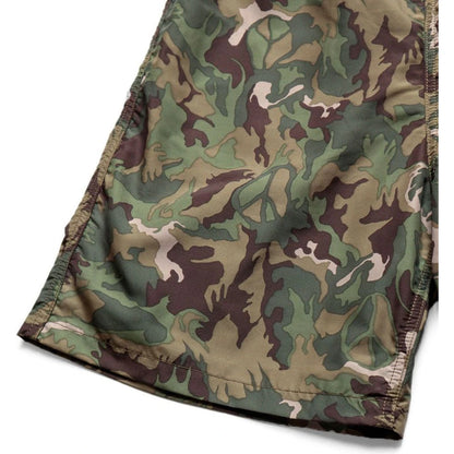 Kapital Quick-Drying Taffeta Piece Camo Easy Shorts