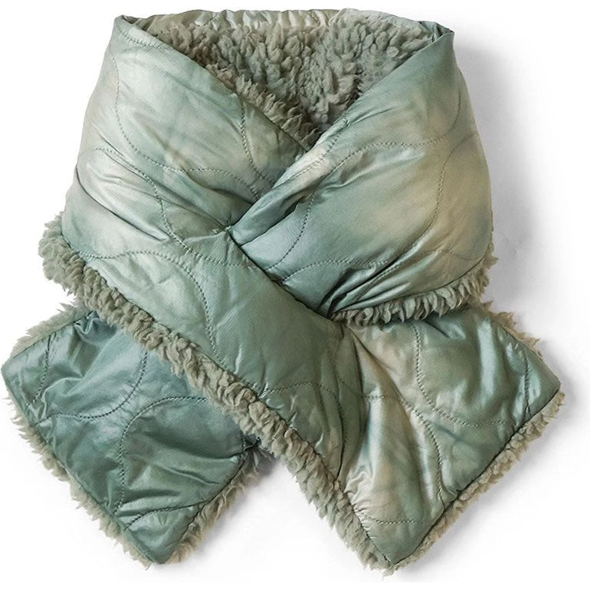 Kapital Quilted Nylon Unevenly Dyed Kesa Balaclava