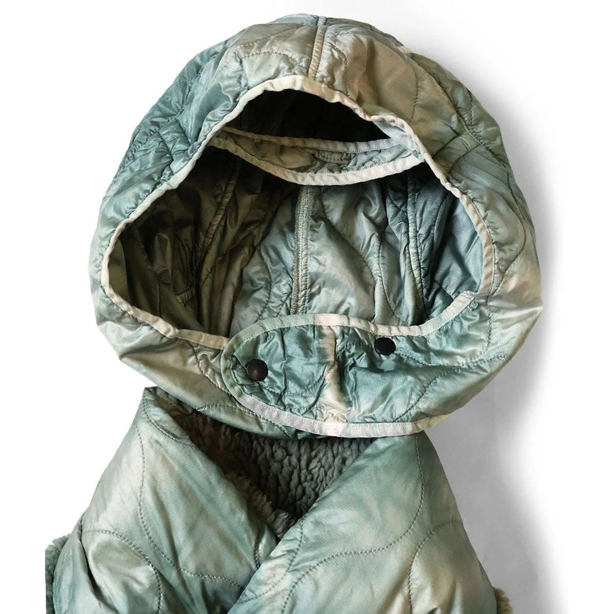 Kapital Quilted Nylon Unevenly Dyed Kesa Balaclava