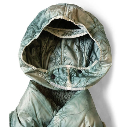 Kapital Quilted Nylon Unevenly Dyed Kesa Balaclava