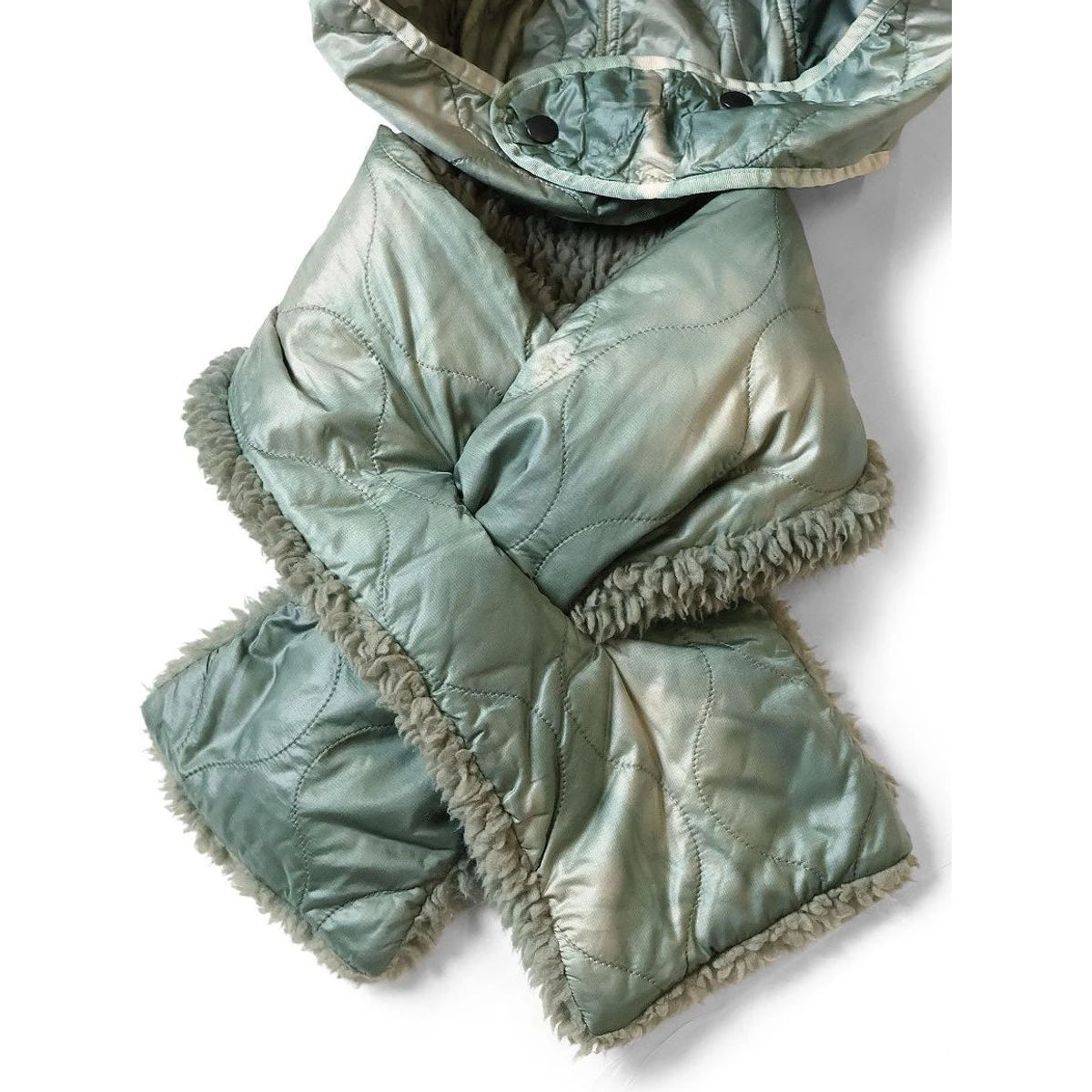 Kapital Quilted Nylon Unevenly Dyed Kesa Balaclava