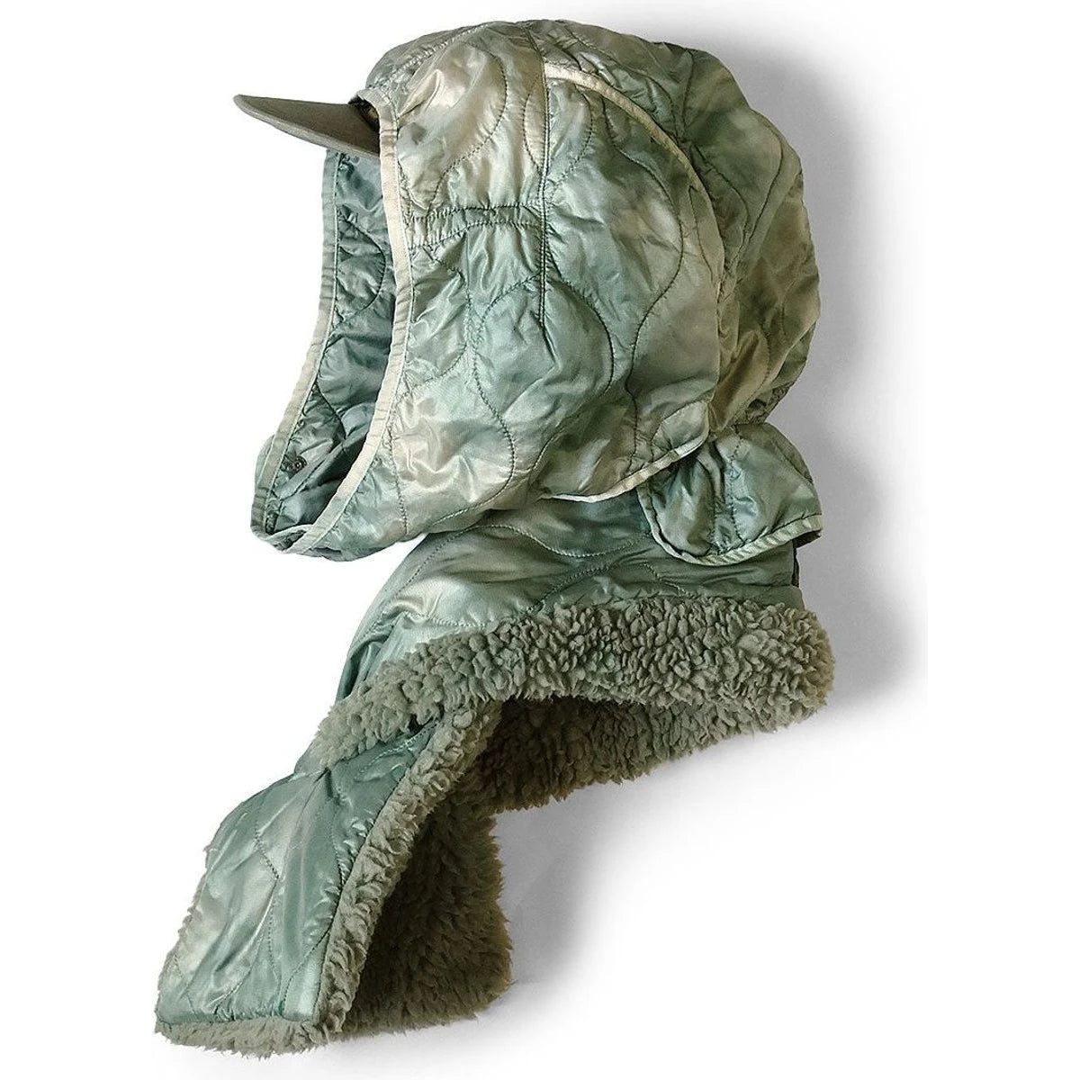 Kapital Quilted Nylon Unevenly Dyed Kesa Balaclava