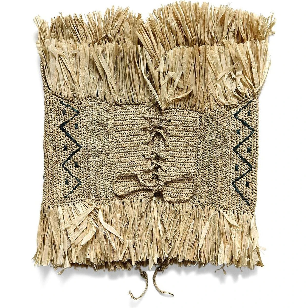 Kapital Raffia Basket Fringe Corset