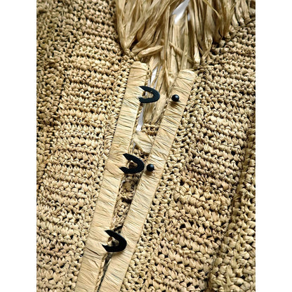 Kapital Raffia Basket Fringe Corset