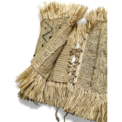 Kapital Raffia Basket Fringe Corset