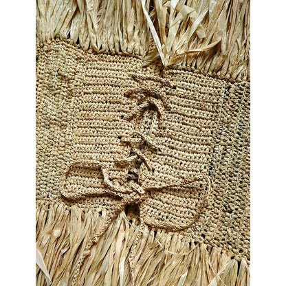 Kapital Raffia Basket Fringe Corset