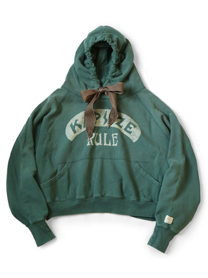 Kapital Raglan Fleece Devil Hoodie (Kapsize Rule Print)