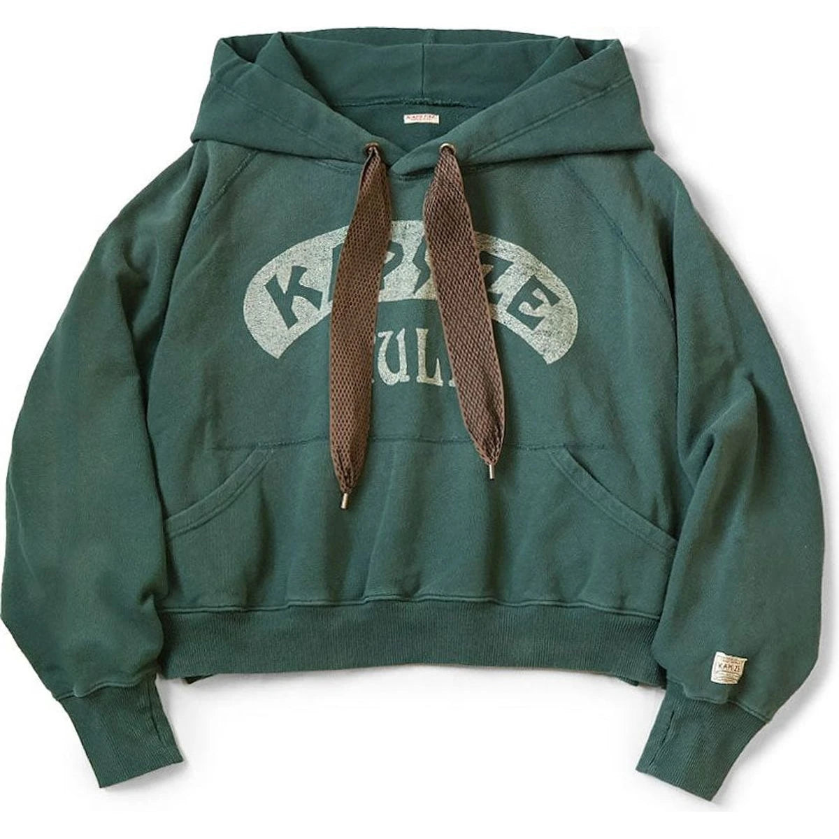 Kapital Raglan Fleece Devil Hoodie (Kapsize Rule Print)