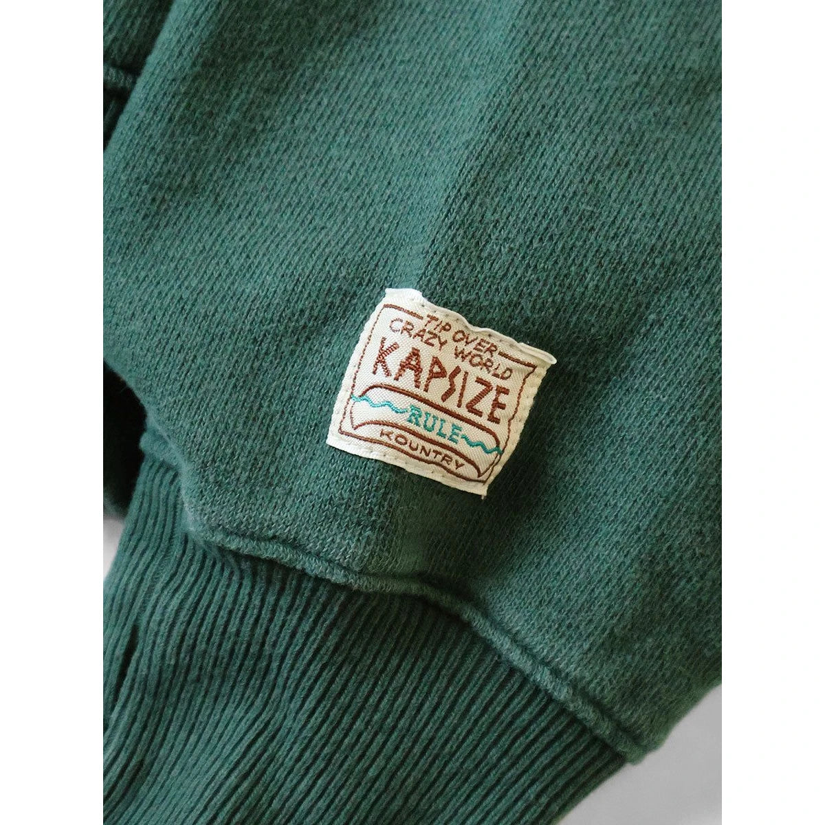 Kapital Raglan Fleece Devil Hoodie (Kapsize Rule Print)
