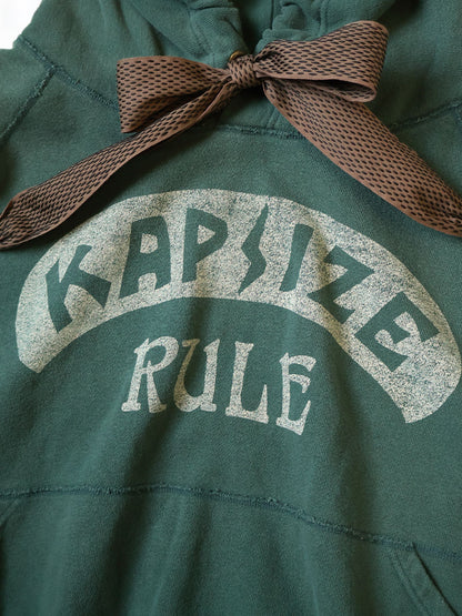 Kapital Raglan Fleece Devil Hoodie (Kapsize Rule Print)