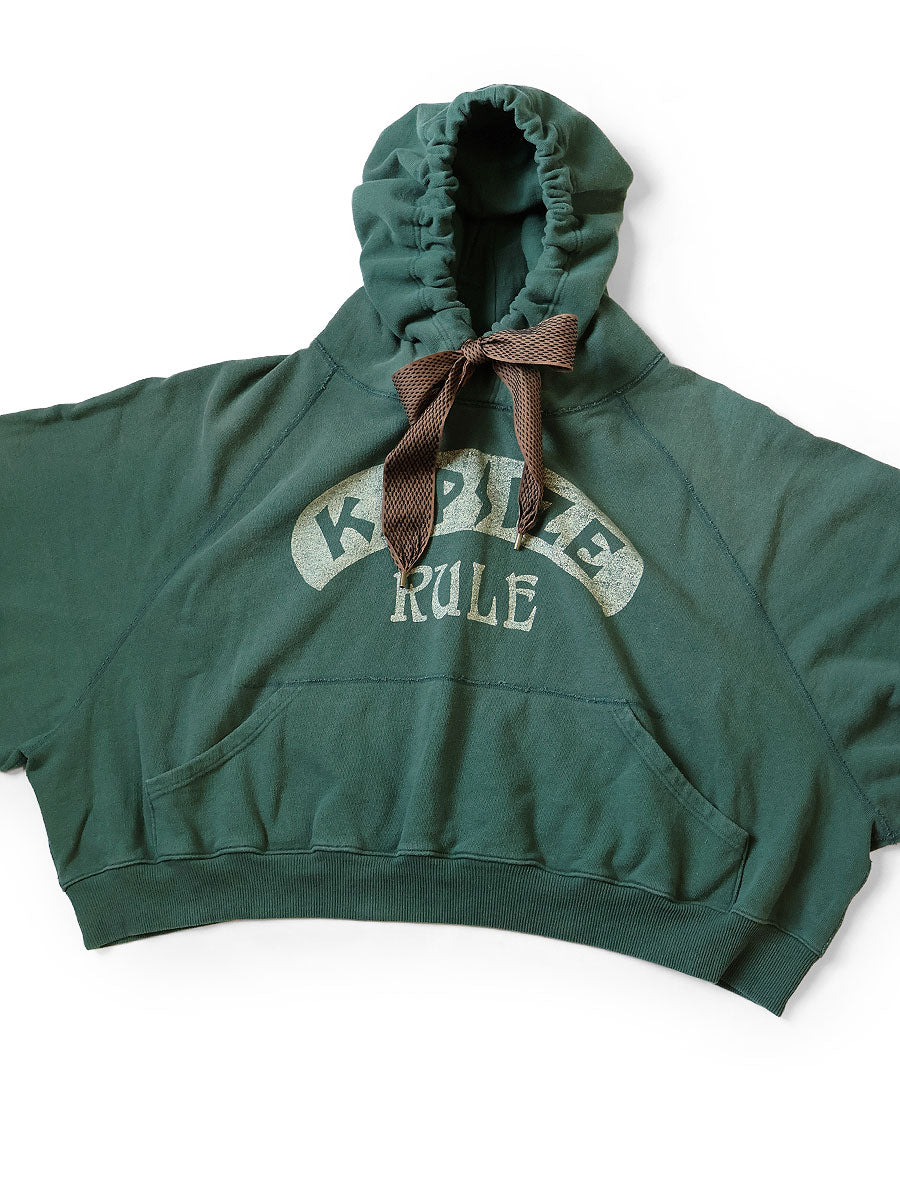 Kapital Raglan Fleece Devil Hoodie (Kapsize Rule Print)