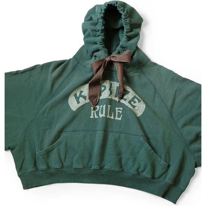 Kapital Raglan Fleece Devil Hoodie (Kapsize Rule Print)