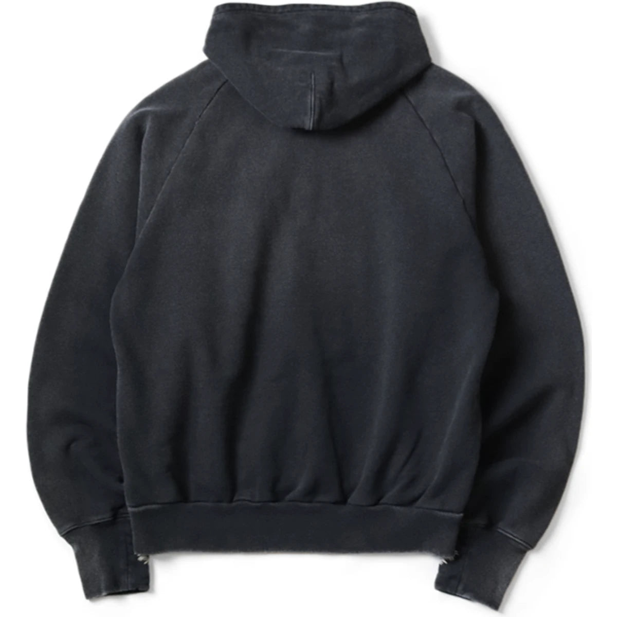 Kapital Raglan Hooded Fleece Sweatshirt (Speakeasy College Print)