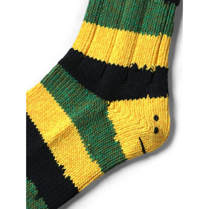 Kapital Rasta Rainbowy Smile Happy Heel Socks
